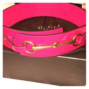 GUCCI WOMENS BELT *Shocking Pink*